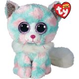 Amalfi Ty Beanie Boos Peluş Kedi Opal 23CM Kız Erkek Çocuk Oyuncak Eğitici Oyuncaklar - Çok Renkli