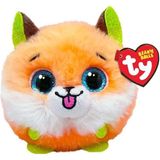 Amalfi Ty Puffies Peluş Tilki Sherbet 7cm Kız Erkek Çocuk Oyuncak Eğitici Oyuncaklar - Çok Renkli