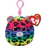 Amalfi Ty Squishy Beanies Peluş Leopar Anahtarlık Dotty Kız Erkek Çocuk Oyuncak Eğitici Oyuncaklar - Çok Renkli
