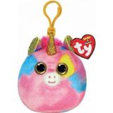 Amalfi Ty Squishy Beanies Peluş Unicorn Anahtarlık Fantasia Kız Erkek Çocuk Oyuncak Eğitici Oyuncaklar