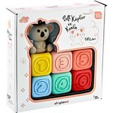 Amalfi Vinyland Soft Aktivite Küpler Koala 7'li SET 661914 Kız Erkek Çocuk Oyuncak Eğitici Oyuncaklar - Çok Renkli