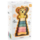 Amalfi Vinyland Soft Yıldız Halkalar Koala 7'li SET 661877 Kız Erkek Çocuk Oyuncak Eğitici Oyuncaklar - Çok Renkli