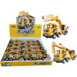 Amalfi YH-711-54A SÜRTMELİ METAL 1:50 SARI VİNÇ VE Kız Erkek Çocuk Oyuncak Eğitici Oyuncaklar