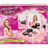 Amalfi ZEY2044 LED Işıklı Elif\'in Güzellik Dünyası Makyaj Seti Kız Erkek Çocuk Oyuncak Eğitici Oyuncaklar