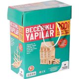 Amalfi ZMK-00195 Becerikli Yapılar 200 Parça Kız Erkek Çocuk Oyuncak Eğitici Oyuncaklar