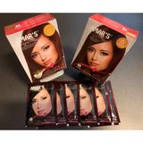 Amar's Henna Kına İçeren Saç Boyası Siyah Renk 6’lı 10 gr Paket- 1 Kutu