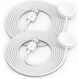 Amasuki Apple Watch Şarj Cihazı için USB Manyetik Kablosuz Hızlı iWatch Şarj Cihazı Taşınabilir iWatch Ultra/Seri 9/8/7/6/SE/SE2/5/4/3/2/1 ile Uyumlu - [3,3FT]