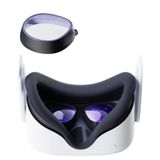 Amavasion Glasses Lenses Insert Compatible with Meta/Oculus Quest 2, VR Headset Customized Easy-to-Install Frame Plus Lens Combination SPH:-3.50(One Lens)