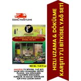 Amazeus Hızlı Uzama & Dökülme Karşıtı 7'Li Bitkisel Yağ Seti (Argan, Biberiye, Tatlı Badem,Hint,Ylang Ylang)