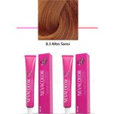 Amazex Store 2 li Set Premium 8.3 Altın Sarısı - Kalıcı Krem Saç Boyası 2 X 50 g Tüp