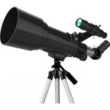 Amazex Store 400x70mm Açıklıklı Refrakter Teleskoplar (15x150x), Telefon Adaptörlü Reflex
