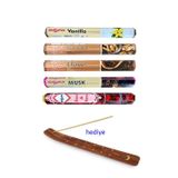 Amazex Store 5 Paket 20 Çubuklu Tütsü Vanilla - Musk - Clove - Wood - Redrose - Kayık Hediyeli
