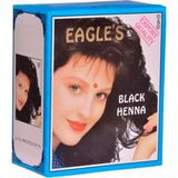 Amazex Store Eagle's Orijinal Hint Kınası Saç Boyası Siyah - Black Henna