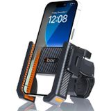 Amazex Store Gidon Bağlantılı Bisiklet Motosiklet İçin Esnek Abs 4-7.8″ İnç Telefon Tutucu 360° Dönebilen Tasarım