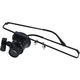 Amazex Store Gözlük Model 20x16mm Optik Lens Led Işık Monoküler Büyüteç