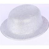 Amazex Store Gümüş Renk Yulak Simli Plastik Parti Şapkası