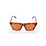 Amazex Store Leopar Çerçeve Cat Eye Kadın Güneş Gözlüğü - Moda Gözlük