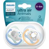 Amazex Store Philips Avent Ultra Air Animals 2li Emzik 0-6 Ay - Erkek