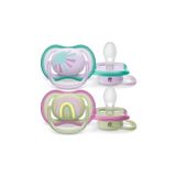 Amazex Store Philips Avent Ultra Air Emzik 0-6 Ay 2li Kız SCF085/59
