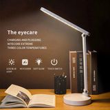 Amazex Store Şarjlı 40 Led Çalışma Okuma Işığı Kademeli Masa Lambası Ayarlanabilir Renk Tonu Ve Parlaklık Ps-1912