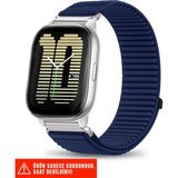 Amazfit Bip / Bip Lite / Bip U Pro / Active / Cheetah (Kare) / Bip 3 / Bip 3 Pro Uyumlu Kordon 20MM - Lacivert
