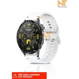 Amazfit Pace / Gtr 2 / Gtr 2e / Gtr 3 / Gtr 3 Pro / Gtr 47MM Uyumlu Wave Silikon Kordon 22MM - Beyaz