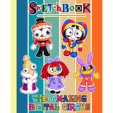 Amazing Cir-cus Sketchbook For Kids, Teens & Adults: A Cool Blank Paper Composition Notebook | Thick 100 Pages For Writing And Note | 7.5 X 9.25 Inches