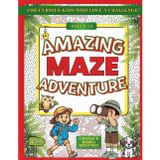 Amazing Maze Adventure: Maze Puzzle Workbook for Kids – Full of Mazes, Puzzles, Riddles & Brain Teasers