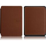 Amazon Kindle Basic 2022 2024 E-Kitap Okuyucu Kılıfı Kahverengi 2 Ekran Koruyucu Film Hediye