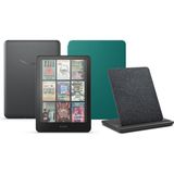 Amazon Kindle Colorsoft Signature Edition Orijinal Deri Kılıf Set - Yeşil