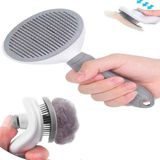 Amazon Pet Clean Pet Oval Basmalı Kedi Köpek Tarağı Etkili Tüy Toplama