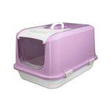 Amazon Pet Kapalı Kedi Tuvaleti 44 x 66 x 44 CM lila