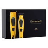Amazon Series JRL Diamante Kesme Makinesi ve Düzeltici Seti – Fırçasız Motor, Solmayan Bıçak, Akıllı Klips Teknolojisi, Sıfırlama IQ Şarjı, 8200 RPM, Berberler ve Stilistler için 4 Saat Çalışma Süresi