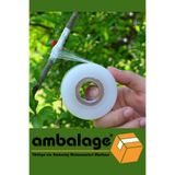 Ambalage AŞI STRECİ AŞI BANDI AŞI YERİ SARMA STRECİ 10CMX110M SAĞLAM YAPIŞMA