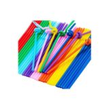 Ambalaj Evi İnce Artistik Pipet 50'Li