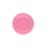 Ambalaj Evi Kristal Yuvarlak Mika Tabak 6 Lı 23 Cm Mika Tabak Pembe