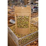 Ambalaj Evi Pencereli Kilitli Kraft Doypack Poşet 8x14 cm 5 Adet