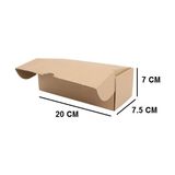 Ambalaj Markt E-Ticaret Kutusu, Sandviç Kutusu 20X7,5X7 cm 50 Adet