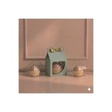 Ambalaj Modacısı FRANSIZ PASTASI & CUPCAKE KUTUSU MİNT YEŞİLİ ( 10X10X10+5,5 CM ) ( 10 ADET )