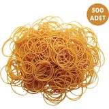 Ambalaj-Paket Lastiği Naturel Renk (500 Adet) %100 Kauçuk | 100 gr (Okul-Kırtasiye-Ambalaj-Paketleme)