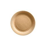 AMBALAJ PAZARI Karton Tabak Kraft 23 cm - 25 Adet