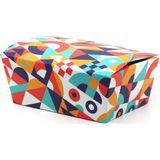 Ambalaj Pazarı Konik Kilitli Kutu Büyük Ebat 20 x 12,5 cm - 100 Adet