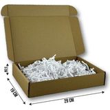 Ambalajın 19X29X5 cm Kilitli Dayanıklı E-Ticaret Karton Kargo Kutusu - 500 Adet
