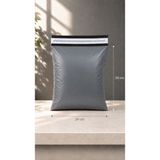 Ambalajın 24X30+5 cm Gri Cepsiz Kargo Poşeti – E-Ticaret Gönderi Poşeti - 300 Adet