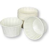 Ambalajın Kağıt Muffin Cup Cake Kek Kalıbı Beyaz - 250 Adet