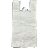 Ambalajın Kalın Beyaz Poşet Büyük Boy Hışır Atlet Poşet Market Manav Poşeti Çöp Poşeti - 1 KG