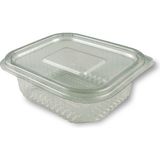 Ambalajın Plastik Sızdırmaz Kap 250 gr cc Kullan At Tek Kullanımlık Plastik Kapaklı Kase - 300 Adet
