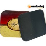 AmbalajSende 350 Gram Alüminyum Kase Kapağı - 100 Adet