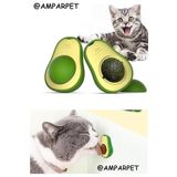 AmbarPet Amparpet Avokado Catnip Avokado Kedi Çimi Topu Avokado Kedi Nanesi Oyuncağı