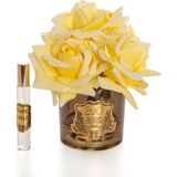 Amber Cam Gold Sarı 5 Gül Ev Parfumu